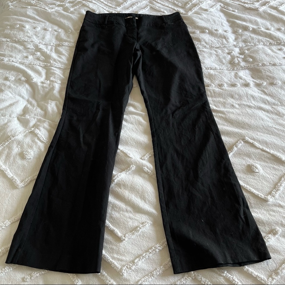 RW&Co Size Stipe Pant Bottom Trouser  Flared Pockets 12